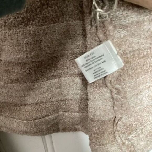 Barefoot Dreams Bamboo Chic Lite Cardigan Sz L/XL Style 436 Knit Soft - Picture 3 of 5